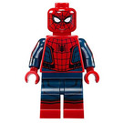 LEGO Spider-човек с Dark Син Крака и Широка червен Гръден кош Минифигурка