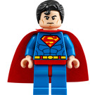 LEGO Superman с Червени очи На Reverse и Stretchy нос Минифигурка