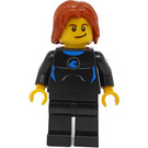 LEGO Сърфист с Azure Wetsuit Минифигурка