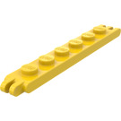 LEGO Панта Плоча 1 x 6 с 2 и 3 пънчета На Ends (4504)