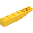 LEGO Наклон 1 x 6 Извити Обърнат (41763 / 42023)