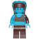 LEGO Aayla Secura с Тъмнолазурно Skin Минифигурка