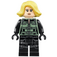 LEGO Черно Widow с Жълто Къса коса Минифигурка