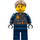 LEGO Chase McCain с Dark Син Uniform Минифигурка