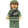 LEGO Endor Rebel Trooper с Пясъчно зелено Uniform Минифигурка