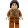 LEGO Ezra Bridger с Тъмен тен Жилетка и коса Минифигурка