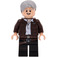 LEGO Han Solo с Сив коса (Neutral / Lopsided Ухилете се) Минифигурка