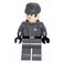 LEGO Imperial Officer с Шапка с козирка с 3 червен и Син Tiles Минифигурка