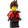 LEGO Kai - The Movie с коса и Апартамент Сребро Раменна броня  Минифигурка