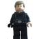 LEGO Luke Skywalker с Jedi Master Облекло и Гладка коса (Smile / Stern) Минифигурка