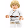 LEGO Luke Skywalker с Tatooine Облекло с Бяло Крака (Smile / Stern) Минифигурка