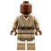 LEGO Mace Windu с затворен Устата Минифигурка