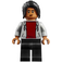 LEGO MJ с Сив Суичър с качулка Минифигурка