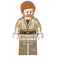 LEGO Obi-Wan Kenobi с Тъмен тен Printed Крака Минифигурка