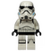 LEGO Stormtrooper с Тъмнолазурно Каска Vents (Grimace) Минифигурка