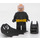 LEGO Batman с Черно Костюм и Жълто Utility Колан с Crooked / Angry Устата  Минифигурка