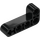 LEGO Черно Лъч 2 x 4 Наведен 90 степени, 2 и 4 Дупки (32140 / 42137)