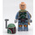 LEGO Boba Fett с Тъмен тен Pauldron Минифигурка