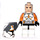 LEGO Commander Cody с Сив Козирка Минифигурка