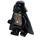 LEGO Darth Vader с Medium Stone Сив Глава Минифигурка с бели зеници