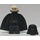 LEGO Darth Vader с Бяло Глава и Starched нос Минифигурка