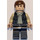 LEGO Han Solo с Черно Жилетка с Pockets и Dark Син Крака с Гладка коса Минифигурка