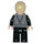 LEGO Luke Skywalker с Dark Stone Сив Jedi Robe и тен коса (Smile) Минифигурка