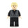 LEGO Luke Skywalker с Dark Stone Сив Jedi Robe и тен коса (Smile) Минифигурка