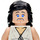 LEGO Marion Ravenwood с Бяло Облекло Минифигурка