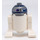 LEGO R2-D2 с Апартамент Сребро Глава и Dark Розово Dots Минифигурка