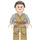 LEGO Rey с Тъмен тен Robe Минифигурка