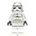 LEGO Stormtrooper (Chrome Сребро) Минифигурка